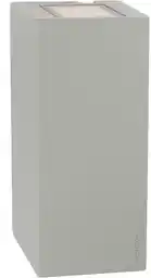 Norlys Lillehammer LED kinkiet ogrodowy aluminium, szerokość 15 cm, IP54, 1581AL