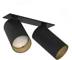 Nowodvorski lampa wpuszczana mono surface 7690, 2 punkty, czarny złoty, GU10, 10W