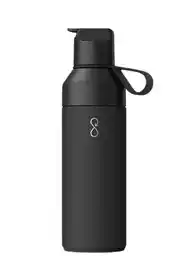 Ocean Bottle Butelka termiczna ze słomką GO 0,5 l - obsidian black