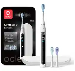 Oclean X Pro 20 Set N1804 Biały Szczoteczka soniczna