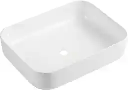 Omnires Corona umywalka nablatowa 50x38 cm biała Corona500BP
