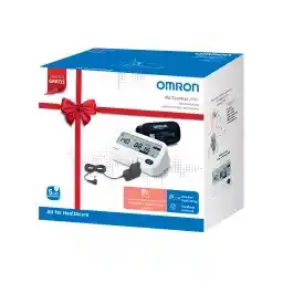 Omron M3 Comfort AFib HEM-7196-FLE Wykrywanie arytmii + Zasilacz Ciśnieniomierz naramienny automatyczny
