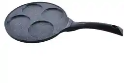 Orion Patelnia do jajek granitowa 4 otwory GRANDE 27 cm
