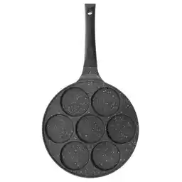 Orion Patelnia do jajek granitowa 7 otworów GRANDE 27 cm