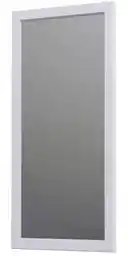 Oristo Montebianco lustro w ramie 40x80cm biały mat OR47-L-RAOO-40-2