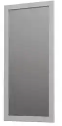 Oristo Montebianco lustro w ramie 40x80cm piaskowy mat OR47-L-RAOO-40-10