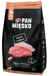 Pan Mięsko karma dla psa cielęcina z indykiem 20 kg
