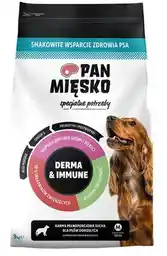 Pan Mięsko Karma dla psa Specjalne potrzeby Derma & Immune Chrupki M 9 kg