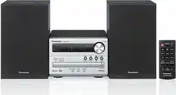 Panasonic SC-PM250 20W Bluetooth Radio FM Srebrny Mikro i mini wieża