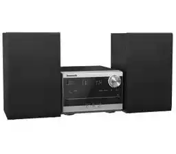 Panasonic SC-PM272EG-S 20W Bluetooth Radio FM DAB plus Czarno-srebrny Mikro i mini wieża