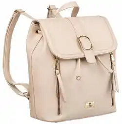 Peterson Plecak damski PTN L61409 beżowy