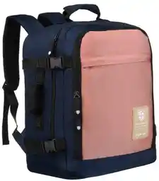 Peterson Plecak do samolotu 40x30x20 Wizzair Ryanair z USB granatowy