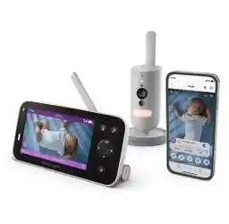 Philips-avent Niania elektroniczna PHILIPS Avent SenseIQ Full HD śledzi oddech SCD971/26