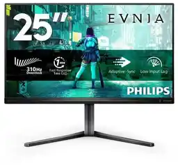 Philips Evnia 3000 25M2N3200U/00 24,5 Full HD Fast IPS 310Hz 0,3ms MBR Gamingowy Monitor LED