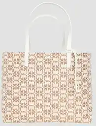 Pinko Torebka Carrie Shopper Big Logo PE 24 PLTT 102832 A1KU Kolorowy