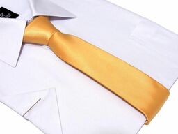 Pomarańczowy krawat
