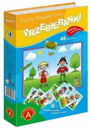 Puzzle magnetyczne ubranka