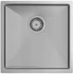 Quadron Anthony 50 stal szczotkowana zlewozmywak kwadratowy