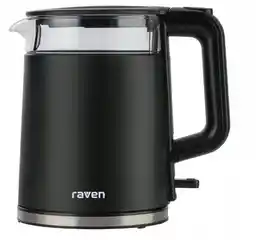 RAVEN 2x Czajnik elektryczny EC019B 2200W 1,7 Litra Czarny