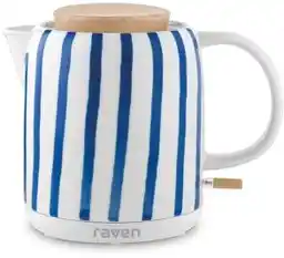 Raven ECC003 Ceramiczny ręcznie malowany 1l 1200W Czajnik kuchenny