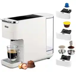 Raven EEK001B Biały 3 adaptery do kawy Ekspres ciśnieniowy