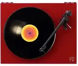 Rega Gramofon REGA Planar 2 Wkładka Nd3 Czerwony