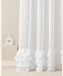 Room99 FIRANA Z FALBANAMI FLAVIA - BIAŁA 250x230 Przelotka