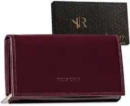 Rovicky Portfel skórzany fioletowy R-RD-37-GCL