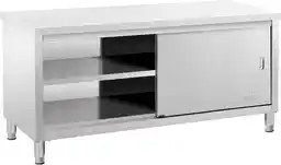 Royal Catering Stół gastronomiczny - 180 x 70 cm - udźwig 600 kg RCSSCB-180X70-E