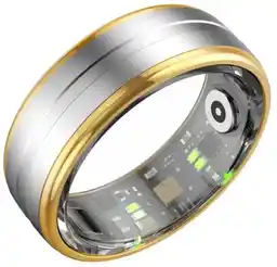 Rubicon Smart Ring R6 Gold/Silver SIZE-10 US SMARUB325