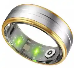 Rubicon Smart Ring R6 Gold/Silver SIZE-11 US SMARUB327