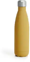 Sagaform Unisex butelka na napoje dla dorosłych, żółta, 500 ml