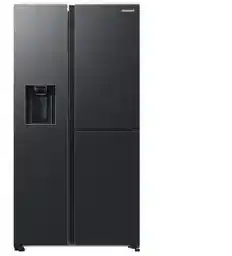Samsung SBS RH68DG885DB1 Pełny No Frost 178cm Dystrybutor wody Kostkarka automatyczna Zdalne sterowanie Grafitowy Lodówka