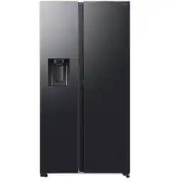 Samsung SBS RS80F64KEFEO Pełny No Frost 178,4cm Kostkarka Komora świeżości Zdalne sterowanie Grafitowa stal Lodówka