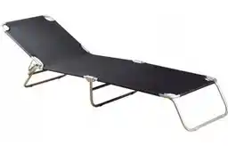 Saska Garden Łóżko turystyczne 1032405 Czarny