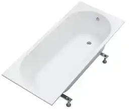 Schedpol Artemis wanna akrylowa 150x70x57 cm biała ze stelażem 3WSP.A1P-15070