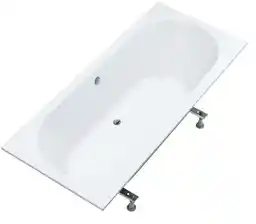 Schedpol Celestia wanna akrylowa 180x80x57 cm biała ze stelażem 3WSP.C1P-18080