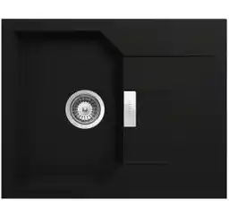 Schock Manhattan D-100XS Cristalite Onyx zlewozmywak prostokątny, stal nierdzewna, 100 cm