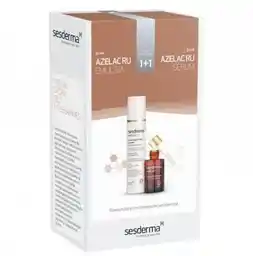 Sesderma Azelac RU Zestaw Emulsja rozświetlająca SPF50 50ml + Serum liposomowe 30ml
