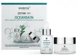 Sesderma OCEANSKIN Zestaw Serum nawilżające 30ml + Odżywczy krem do twarzy 50ml