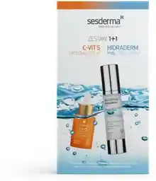 Sesderma Zestaw Hidraderm Hyal Krem 50ml + C-VIT 5 Serum liposomowe 30ml
