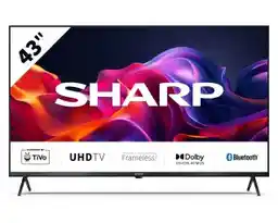 Sharp 43GK4745E 43 LED 4K Smart TV Dolby Vision Dolby Atmos Telewizor LED