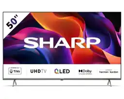 Sharp 50GM6745E 50 QLED 4K Smart TV Dolby Vision Dolby Atmos Telewizor QLED