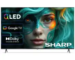 Sharp 70HP5765E 70 QLED 4K Google TV Dolby Vision Dolby Atmos HDMI 2.1 DVB-T2 Telewizor QLED