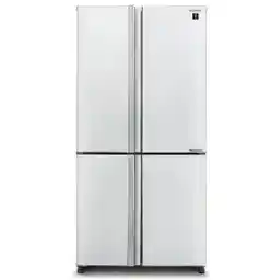 Sharp SJ-MP820C-WH 183cm Szuflada z kontrolą wilgotności Komora świeżości Biały Lodówka