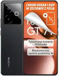 Smartfon Realme GT 7T 12/256GB Czarny