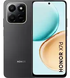 Smartfony Honor X7d 6/128GB 6,77 120Hz 108Mpix Czarny
