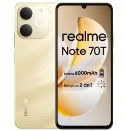 Smartfony Realme Note 70T 4/128GB złoty