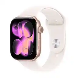 Smartwatch Apple Lte Watch 11 42/Różowe Aluminum/Różowy Pasek S/m 5G