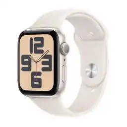 Smartwatch Apple Watch SE 2 GPS 44mm z aluminium w kolorze księżycowej poświaty paskiem sportowym S M MXEU3ET A